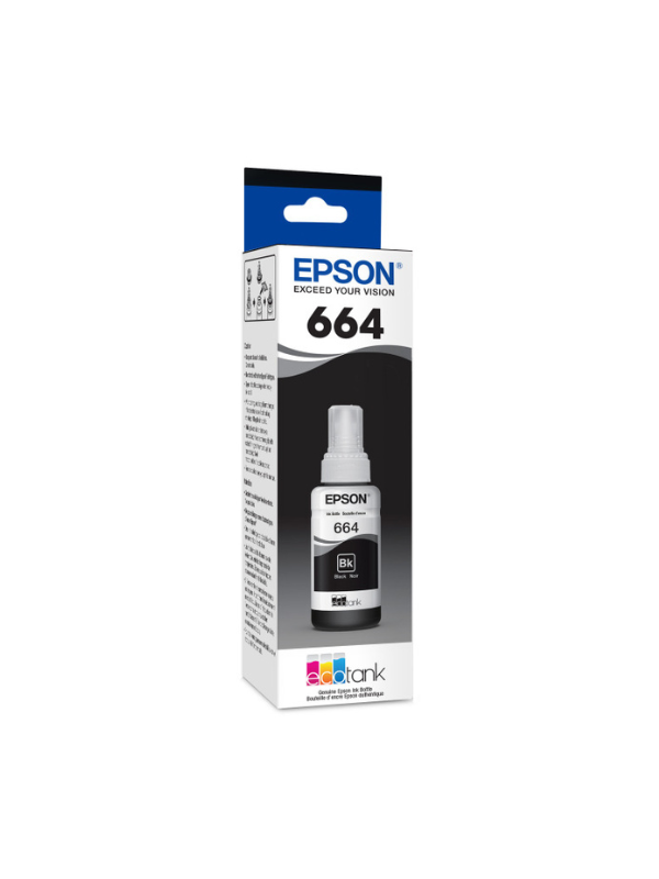 TINTA EPSON RECARGA NEGRA L210L355L555