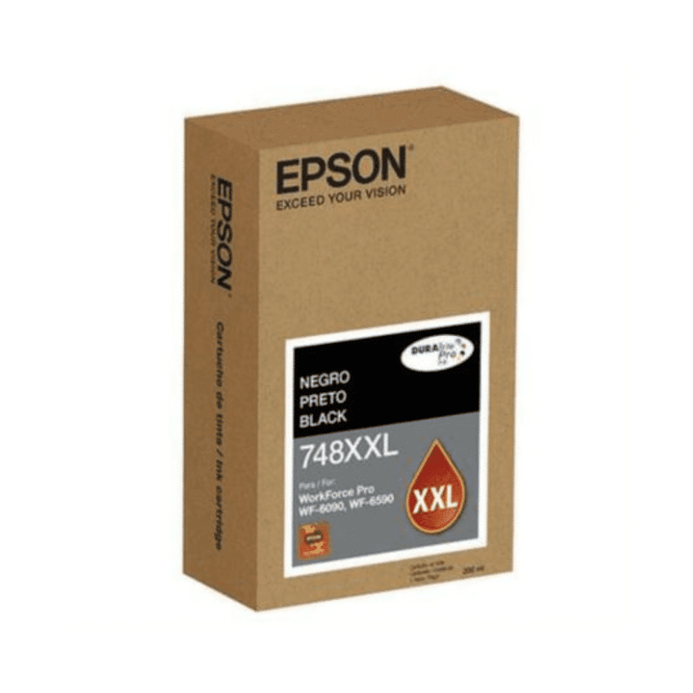 CARTUCHO EPSON T748XXL120 BLACK WF-6090-6590 CARTUCHO EPSON T748XXL120 BLACK WF-6090/6590 - Image 1