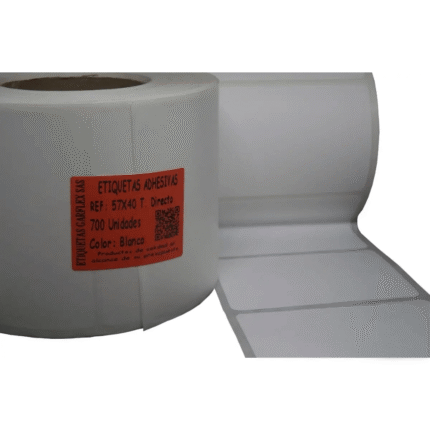 ETIQUETA 57*40 X 700 UND CORE 40MM