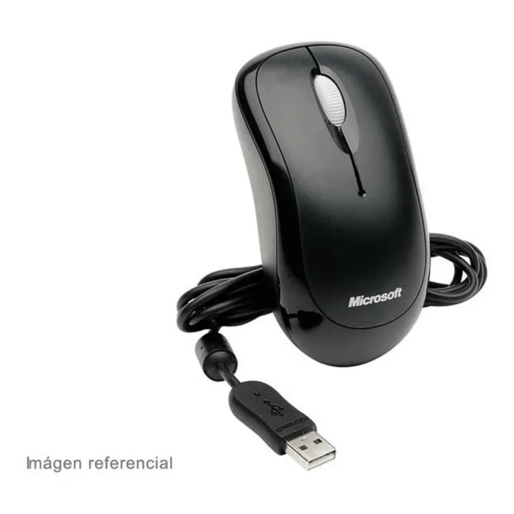 MOUSE MICROSOFT NEGRO USB WIRED 600 MOUSE MICROSOFT NEGRO USB WIRED 600 - Image 1